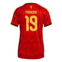 Stroje piłkarskie Belgia Diego Moreira #19 Koszulka Podstawowej dla damskie MŚ 2026 Krótki Rękaw